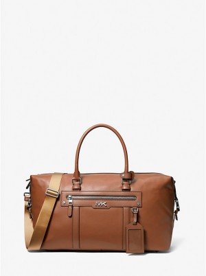 Torba Duffle Męskie Michael Kors Varick Leather LUGGAGE | PL2132TCK