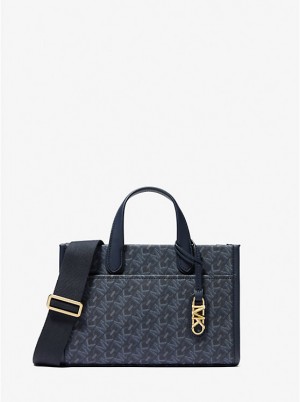 Torebka Listonoszka Damskie Michael Kors Gigi Small Empire Signature Logo ADMRL/PLBLUE | PL1161CTL